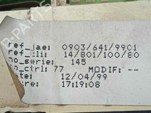 Instrument cluster CITROËN JUMPY I (U6U_)  | BP9535341C47 