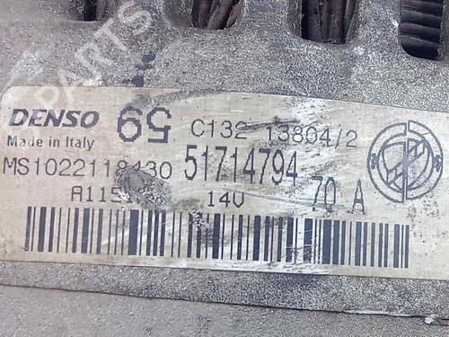 Alternator FIAT PANDA (169_) 1.2 (169.AXB11, 169.AXB1A) | BP22619954M7 