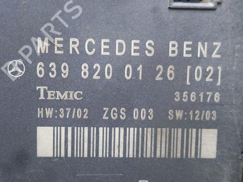 Control unit MERCEDES-BENZ VITO / MIXTO Van (W639)  | BP26884062M11 