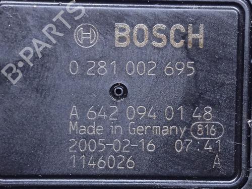 Mass air flow sensor MERCEDES-BENZ E-CLASS (W211)  | BP24318742M95 