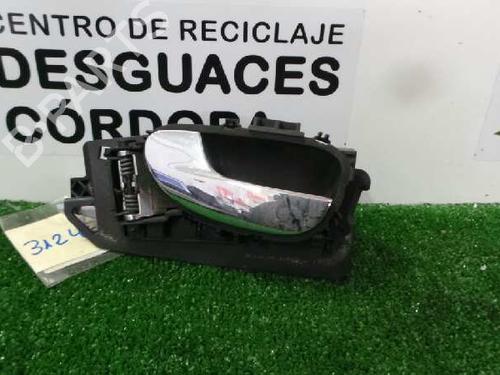 Used Front left interior door handle PEUGEOT 307 (3A/C) [2000-2012]  12207820