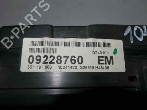 Instrument cluster OPEL ZAFIRA A MPV (T98) 1.6 16V (F75) | BP5736510C47 