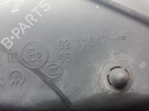 Right mirror PEUGEOT 208 I (CA_, CC_) 1.6 BlueHDi 100 | BP23950060C27