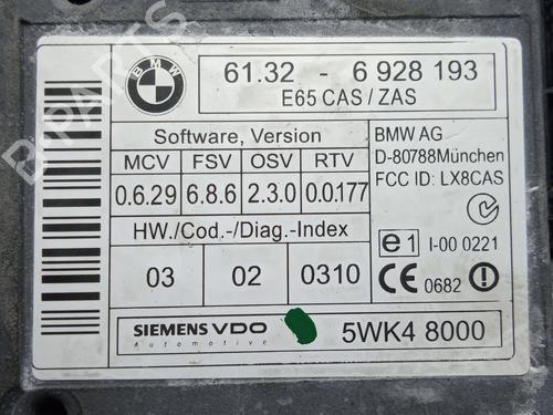 Ignition barrel BMW 7 (E65, E66, E67) 730 d | BP28976767M48