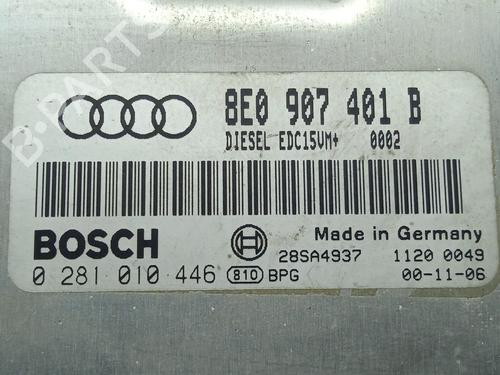 Engine control unit (ECU) AUDI A4 B6 (8E2) 2.5 TDI quattro | BP31038283M57