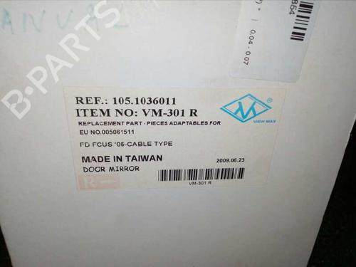 Right mirror FORD FOCUS II (DA_, HCP, DP)  | BP5739775C27 