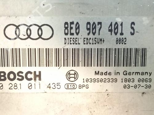 Engine control unit (ECU) AUDI A4 B6 (8E2) 2.5 TDI quattro | BP28576202M57 