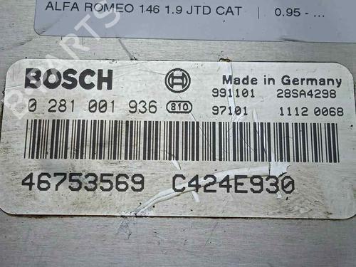 Engine control unit (ECU) ALFA ROMEO 146 (930_)  | BP15509095M57 