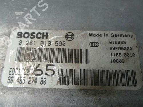 Engine control unit (ECU) PEUGEOT 406 (8B)  | BP5771520M57 
