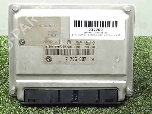 Used Engine control unit (ECU) BMW 3 (E46) [1997-2005]  29148690