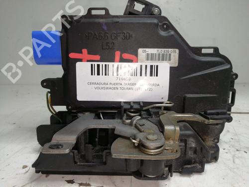 Used Rear left lock VW TOURAN (1T1, 1T2) 1.9 TDI (105 hp) 23955640