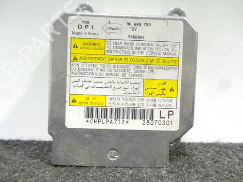 Kollisjonspute styreenhet DAEWOO MATIZ (M100, M150) [1998-2025]  5709356