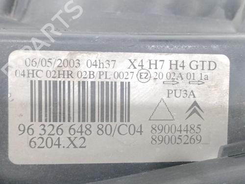 Left headlight CITROËN C5 I (DC_) 2.0 HDi (DCRHZB, DCRHZE) | BP32022771C28 - Image 3