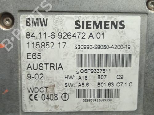 Electronic module BMW 7 (E65, E66, E67) 730 d | BP26735536M83 