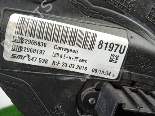 Right mirror OPEL INSIGNIA A (G09) 1.6 CDTi (68) | BP29995842C27