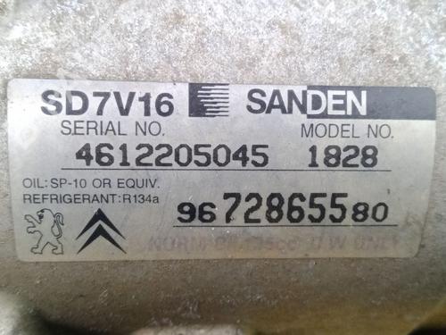 AC compressor PEUGEOT PARTNER Box Body/MPV (5_, G_) 1.6 HDi 75 | BP29063373M34 