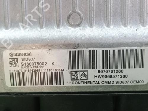 Engine control unit (ECU) CITROËN C5 III (RD_) 1.6 HDi 110 (RD9HL0, RD9HR8, RD9HRA) | BP33843501M57 - Image 3