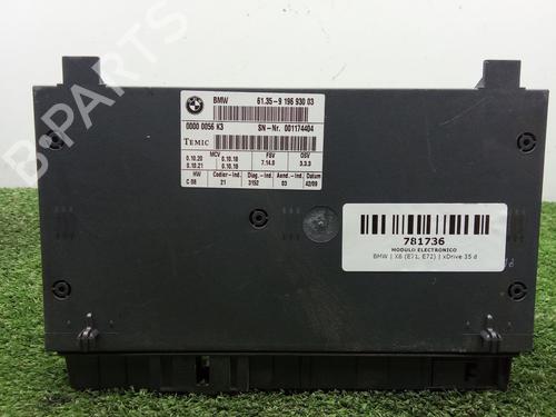 Elektronisk modul Elektronisk modul BMW X6 (E71, E72) xDrive 35 d (286 hp) 39916661 39916661
