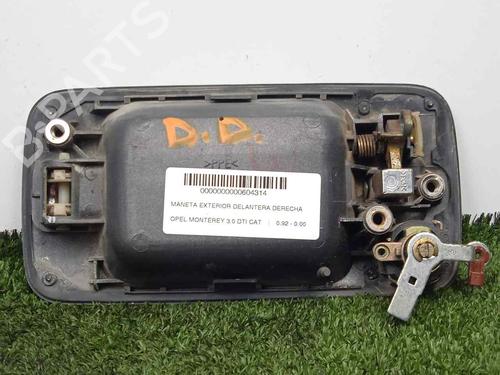 Front right exterior door handle OPEL MONTEREY B (M98) 3.0 DTI (UBS73D, UBS73G) | BP27254812C129 