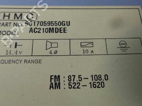 Radio HYUNDAI H350 Bus 2.5 CRDI | BP27831351E6 