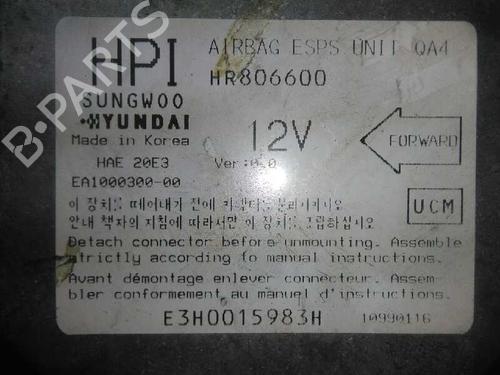 ECU airbags MITSUBISHI GALLOPER (JK-01) 2.5 TD intercooler | BP6691174M53 