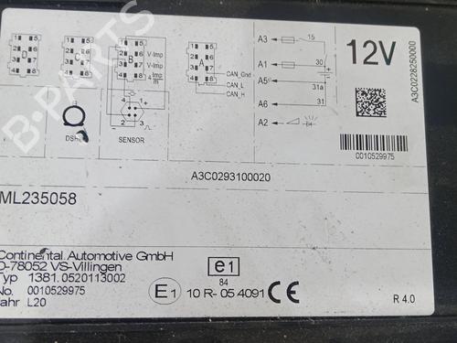 Electronic module MITSUBISHI CANTER Platform/Chassis (FB_, FE_, FG_) | BP40086986M83 - Image 4