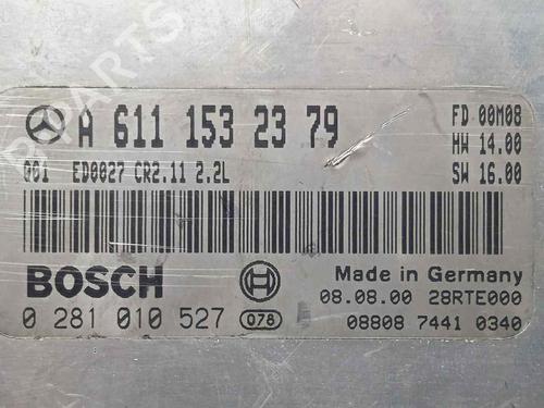 Engine control unit (ECU) MERCEDES-BENZ C-CLASS (W203) C 220 CDI (203.008) | BP10557066M57 