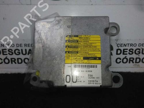 Used ECU airbags TOYOTA YARIS (_P9_) 1.4 D-4D (NLP90_, NLP90R) (90 hp) 6144891