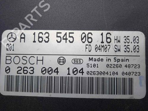Electronic module MERCEDES-BENZ M-CLASS (W163)  | BP8074989M83 