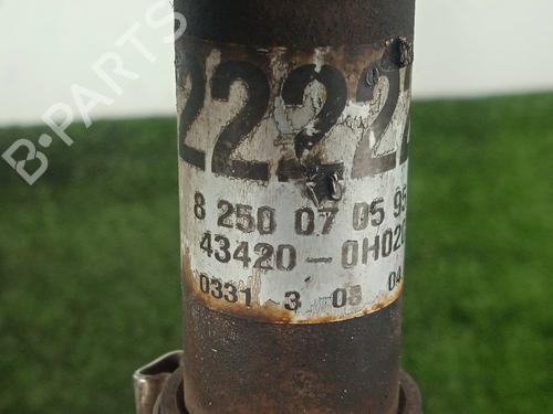 Left front driveshaft PEUGEOT 107 (PM_, PN_) 1.4 HDi | BP29130339M38 