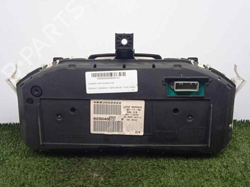Instrument cluster RENAULT MEGANE II (BM0/1_, CM0/1_) 1.5 dCi (BM02, BM13, BM2A, CM02, CM13) | BP10415935C47 
