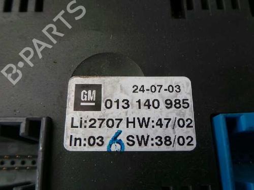 Climate control OPEL ZAFIRA A MPV (T98) 2.0 DTI 16V (F75) | BP5747429I5 