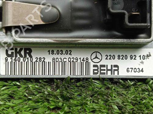 Heater resistor MERCEDES-BENZ M-CLASS (W163)  | BP17196492M108 
