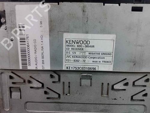 Radio PEUGEOT 206 Hatchback (2A/C) 1.4 HDi eco 70 | BP13244981E6 