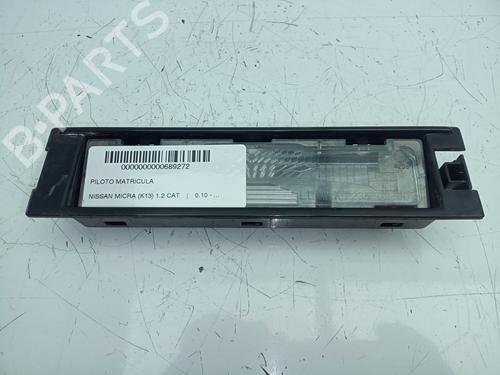 Used Licence plate light NISSAN MICRA IV (K13K, K13KK) 1.2 (80 hp) 30113546