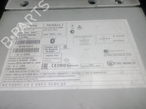Radio RENAULT MEGANE IV Hatchback (B9A/M/N_) 1.2 TCe 130 (B9MR) | BP36530809E6 - Image 3