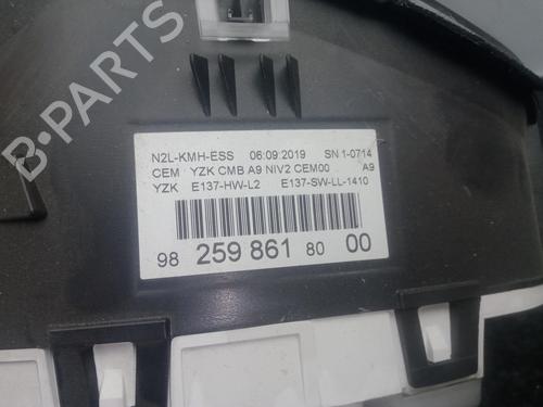 Instrument cluster PEUGEOT 208 I (CA_, CC_)  | BP20111583C47 