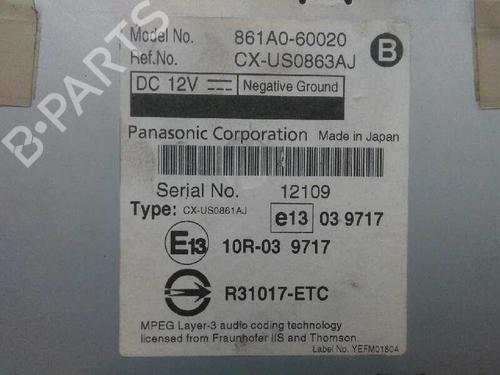 Electronic module TOYOTA LAND CRUISER PRADO (_J15_) 3.0 D-4D (KDJ150_, KDJ150, KDJ155) | BP6038565M83 