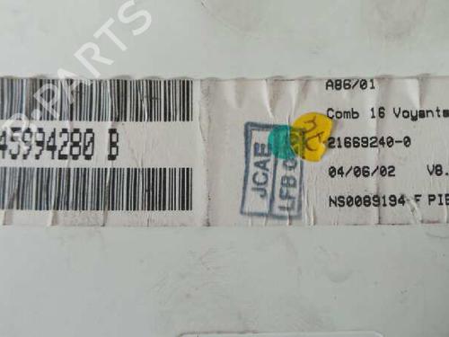 Instrument cluster CITROËN C3 I (FC_, FN_) 1.4 HDi | BP5723142C47 
