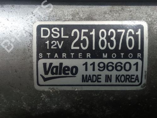 Starter CHEVROLET CRUZE (J300) 2.0 CDI | BP40008953M8 - Image 4