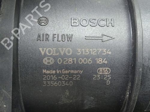 Mass air flow sensor VOLVO S80 I (184) D5 | BP29505546M95