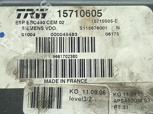 ABS pump PEUGEOT 407 (6D_) 2.0 HDi 135 (6DRHRH, 6DRHRE, 6DRHRG, 6DRHRJ) | BP29039938M43 