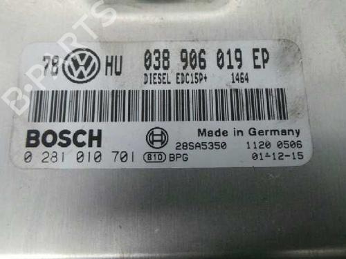Motorstyringsenhet VW PASSAT B5.5 (3B3) 1.9 TDI | BP6599092M57 