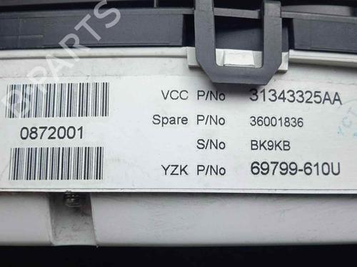 Instrument cluster VOLVO XC60 I SUV (156) D3 / D4 | BP17695691C47 
