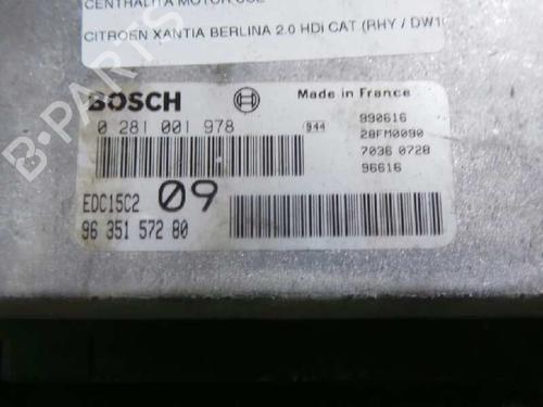 Engine control unit (ECU) CITROËN XANTIA (X1_, X2_) 2.0 HDI 90 | BP5732692M57 