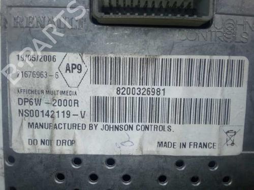 Display monitor RENAULT LAGUNA II Grandtour (KG0/1_) 1.9 dCi (KG1V) | BP6965361C48 