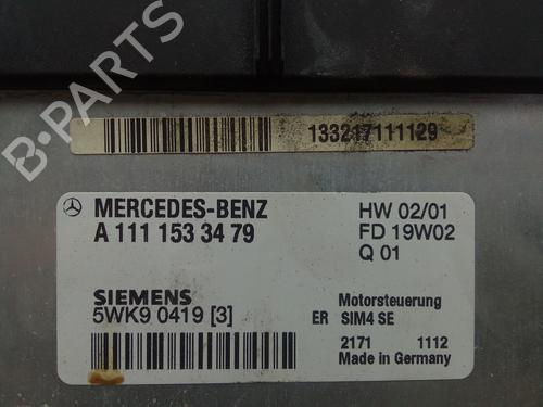 Engine control unit (ECU) MERCEDES-BENZ C-CLASS (W203) C 180 (203.035) | BP39591332M57 - Image 3