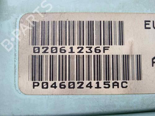 Elektronisk modul CHRYSLER SEBRING (JR) 2.0 | BP8190106M83 