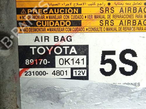 Kollisjonspute styreenhet TOYOTA HILUX VII Pickup (_N1_, _N2_, _N3_) 2.5 D-4D (KUN15, KUN35) | BP24671749M53 