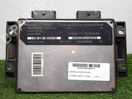 Engine control unit (ECU) CITROËN JUMPY I (U6U_)  | BP16058880M57 